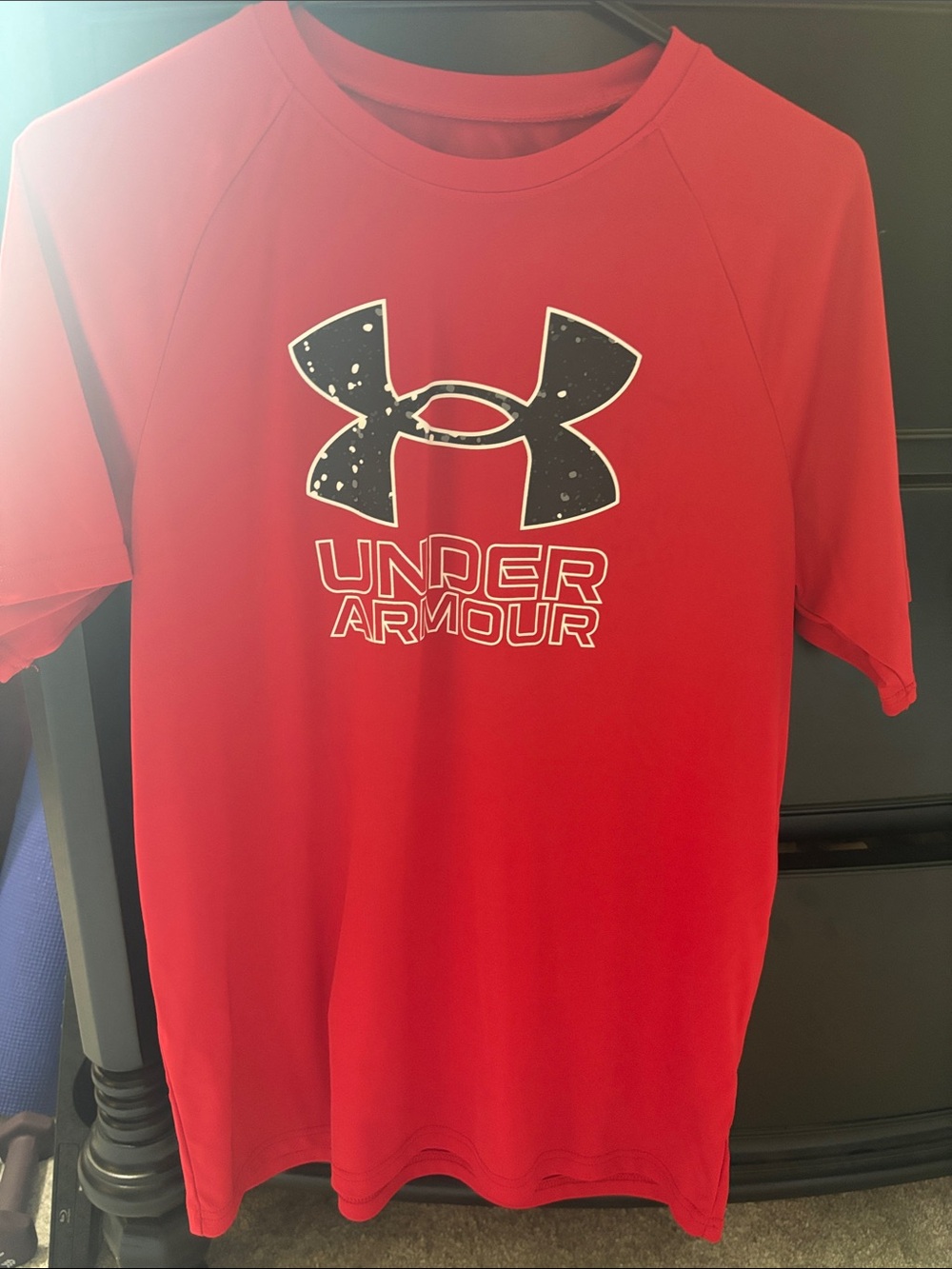 3/$15 - Under Armour Boys Red Performance Logo Tee, YXL